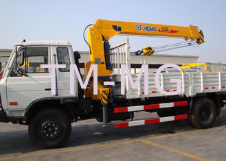 Durable Hydraulic System Telescopic Boom Mobile Crane With 6300kg