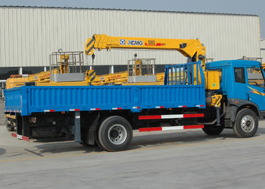 XCMG 트럭 장전기 기중기는, 5 톤 적재용 트럭 고품질을 가진 기중기를 거치했습니다