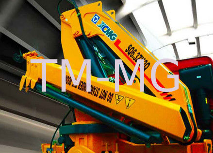 품질  Durable XCMG Knuckle Boom Truck Mounted Crane 6300kg Safety For Mining Industry 공장