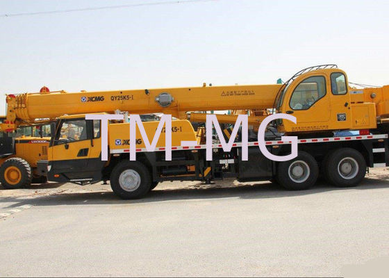 품질  Load Sensing Mobile Truck Mounted Lift With Retractable Boom , 25 Ton 공장