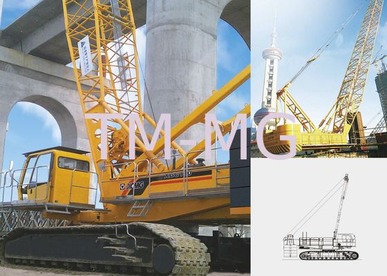 품질  Jib Tracked Hydraulic Crawler Crane QUY130, Knuckle Boom Crane for Lifting Heavy Things 공장